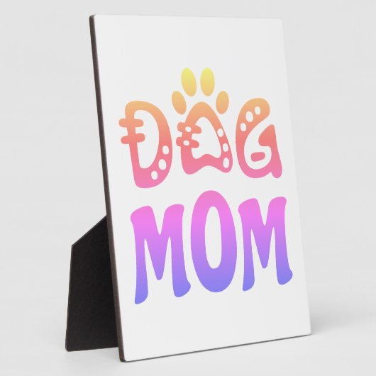 犬母 フォトプラーク (側面)