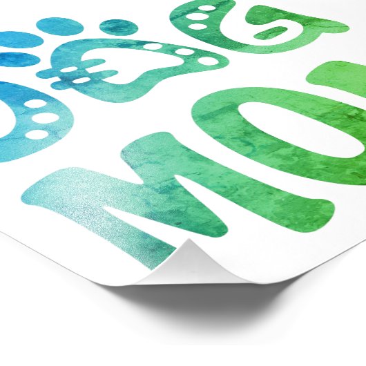 犬母 フォトプリント            (角)