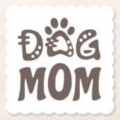 犬母 ペーパーコースター (正面)