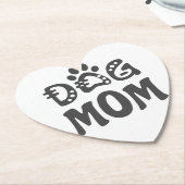 犬母 ペーパーコースター (アングル)