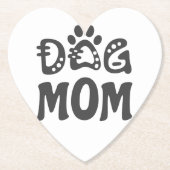 犬母 ペーパーコースター (正面)