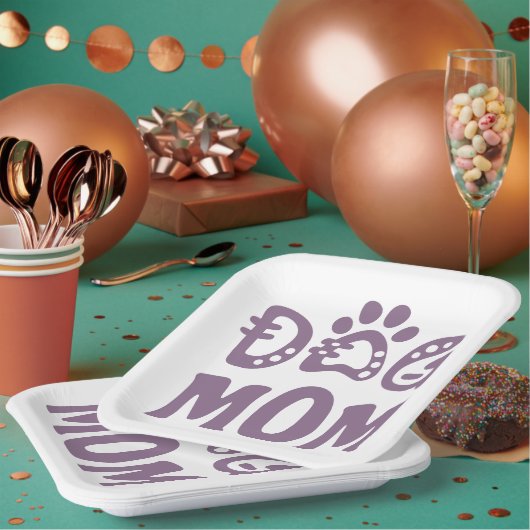 犬母 ペーパープレート (複数)