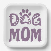 犬母 ペーパープレート (正面)