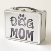 犬母 メタルランチボックス (正面)