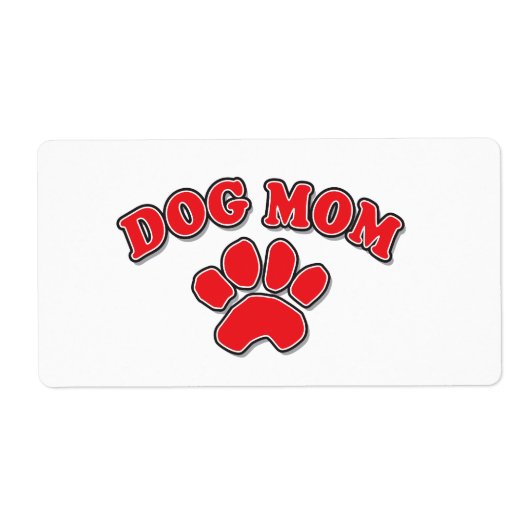 犬母 ラベル (正面)