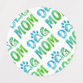 犬母 ラベル (デザイン2)