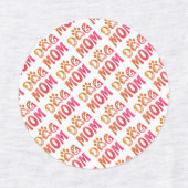 犬母 ラベル (デザイン2)