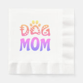 犬母 縁ありランチョンナプキン (正面)