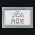 犬母 長方形ベルトバックル<br><div class="desc">「犬祝母デザイン」のデザインでは魅力的、あなたの毛皮の友人に対する愛は愛らしい顔のアイコンを伴うはっきりした「犬の母」文字を備え、すべての犬の母親のための完璧な選択誇りを持ったをする。「このデザインはカスタマイズ可能クリック「デザインの編集」ボタンをクリックしてデザインをカスタマイズ。フィルターで色を変更したり、要素を移動したり、サイズを変更したり、独自の文字やデザインを追加したりできます。</div>