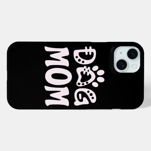 犬母 Case-Mate iPhoneケース (裏面 (横))