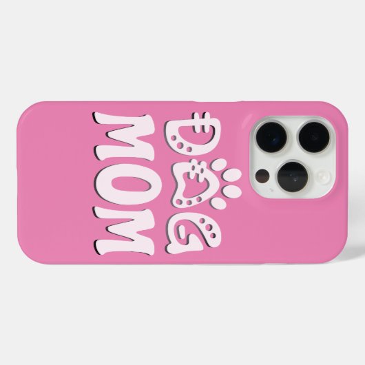 犬母 Case-Mate iPhoneケース (裏面 (横))
