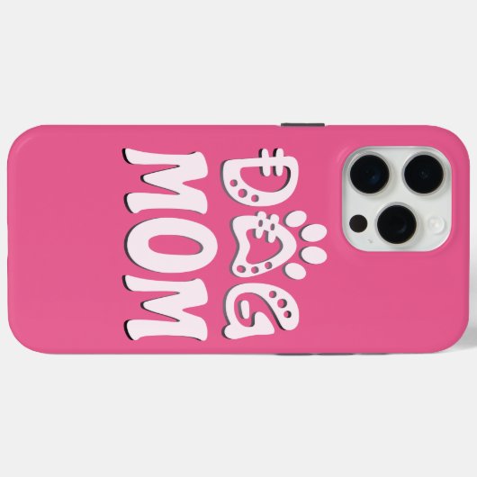 犬母 Case-Mate iPhoneケース (裏面 (横))