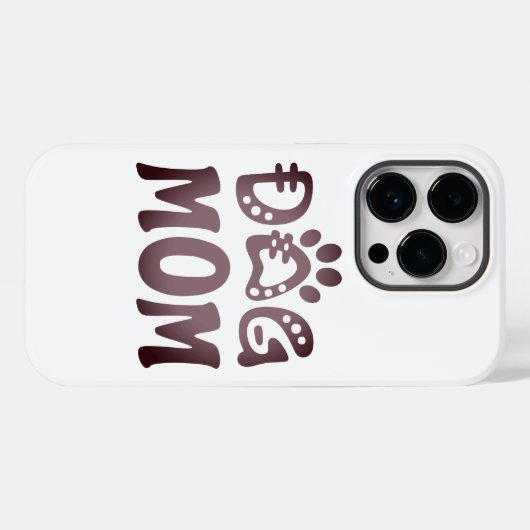 犬母 Case-Mate iPhoneケース (裏面 (横))