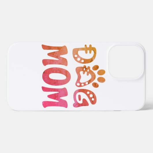 犬母 iPhoneケース (裏面横)