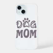 犬母 iPhone 15ケース (裏面)
