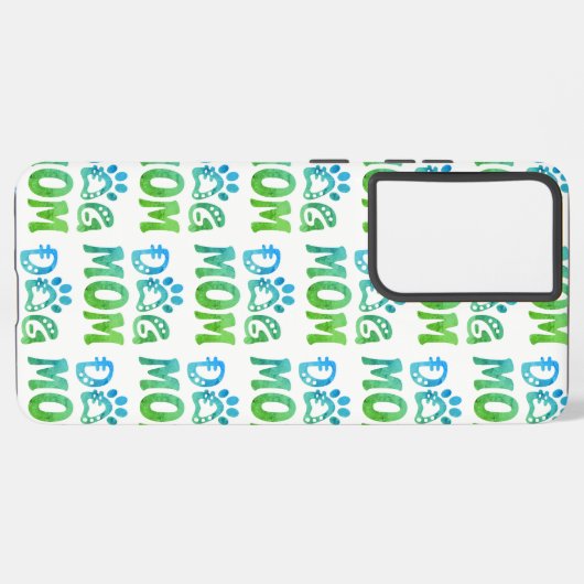 犬母 SAMSUNG GALAXYケース (裏面横)