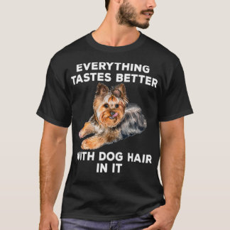 犬毛の方が好いおもしろい Tシャツ