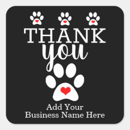 犬気にの日 |ステッカスタムカーに感謝 スクエアシール