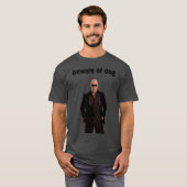 犬注意ギフト Tシャツ (正面フル)