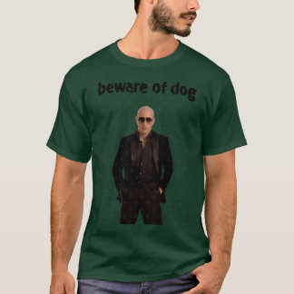 犬注意 Tシャツ