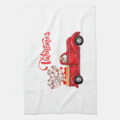 犬派| Happly Valentine Dayシーズー（犬）Tzu キッチンタオル (縦)