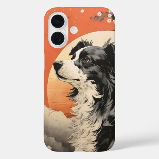 犬浮世絵 Case-Mate iPhoneケース (裏面)