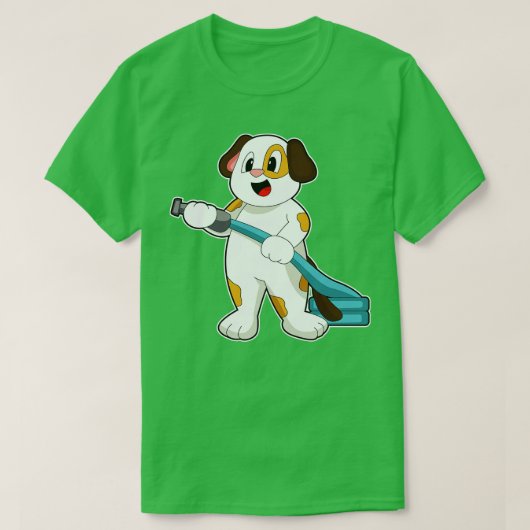 犬消防消火器 Tシャツ (デザイン正面)