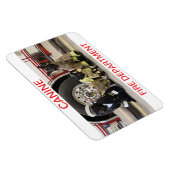 犬消防署カレンダー マグネット (右側)