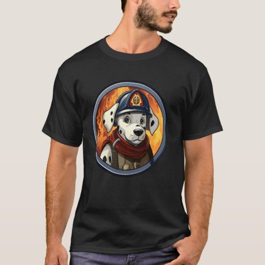 犬消防隊 Tシャツ (正面)