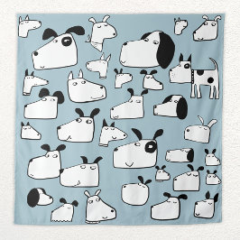 犬漫画 タペストリー