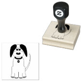 犬漫画 ラバースタンプ (押印)