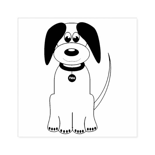 犬漫画 ラバースタンプ (インプリント)