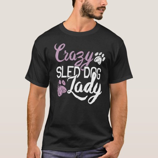 犬熱狂するの女の子 Tシャツ (正面)