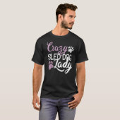 犬熱狂するの女の子 Tシャツ (正面フル)