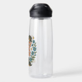 犬熱狂するの婦人 ウォーターボトル (背面)