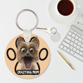 犬熱狂する母熱狂する犬 キーホルダー