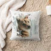 犬熱狂する クッション (ブランケット)