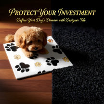 犬犬の足のプリントの白を黒くし、日焼けさせて下さい