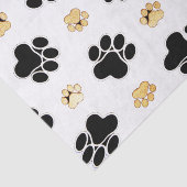 犬犬の足のプリントの白を黒くし、日焼けさせて下さい 薄葉紙 (詳細)