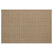 犬猫の動物の手が骨を描く弓の柄 ファブリック (ファットクウォーター)