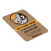 犬猫ペットフォトマグネット マグネット (右側)