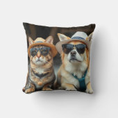 犬猫小枕 クッション (正面)