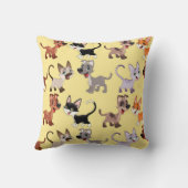 犬猫枕 クッション (裏面)