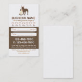 犬猫獣医アポイントメントカード 予約カード (正面/裏面)