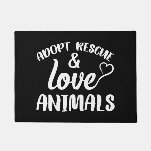 犬猫 ドアマット (正面)