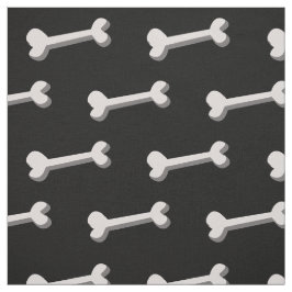 犬用の骨パターン ファブリック