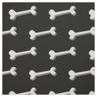 犬用の骨パターン ファブリック