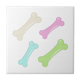 犬用の骨 タイル