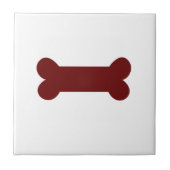 犬用の骨 タイル (正面)