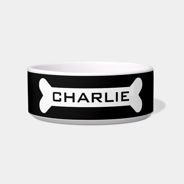 犬用の骨 ボウル (正面)